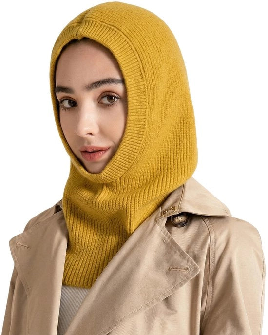 Muffa da Bivacco - Impermeabile - Cappuccio e Collare a Maglia - Unico Modello - Poliestere - Ideale per lo Sport Invernale/Outdoor - Lunghezza 47 cm/Larghezza 28 cm - Muffa Invernale