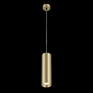 Lampada pendente Pendant in Alluminio Shelby Opaco Oro