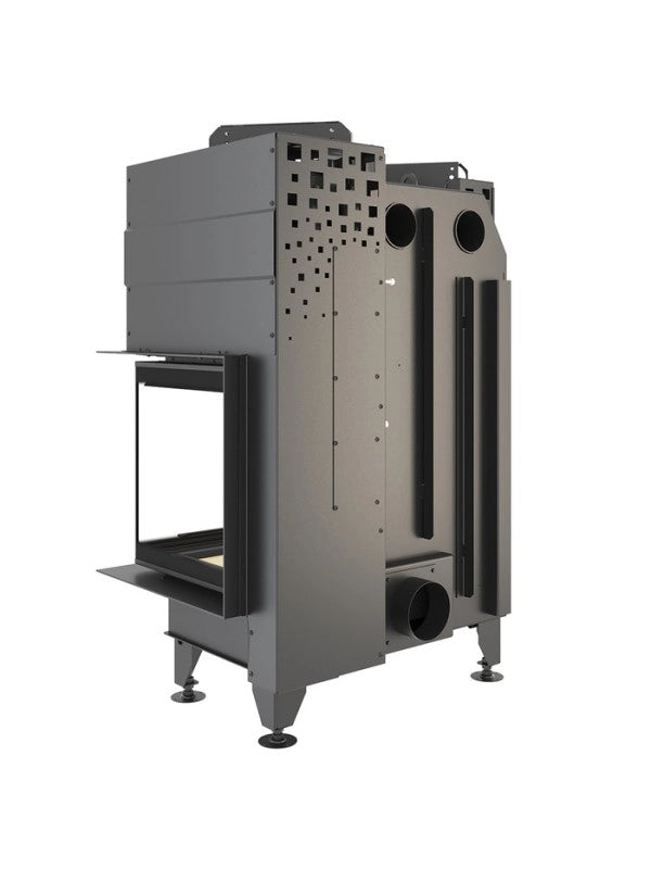 Caminetto ad angolo Inserto Apertura destra Energy Up 75x50x47 (15,1 kW) ECO
