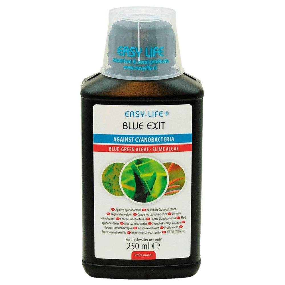 Easy-Life Blue Exit - combatte efficaciemente i Cyanobatteri negli acquari d' acqua dolce Formato: 250 ml