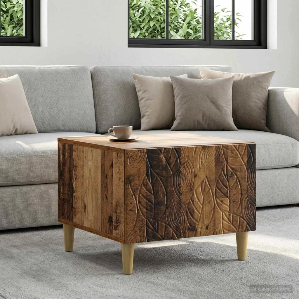 Tavolino da salotto Legno antico 50 x 49 x 40 cm 895203