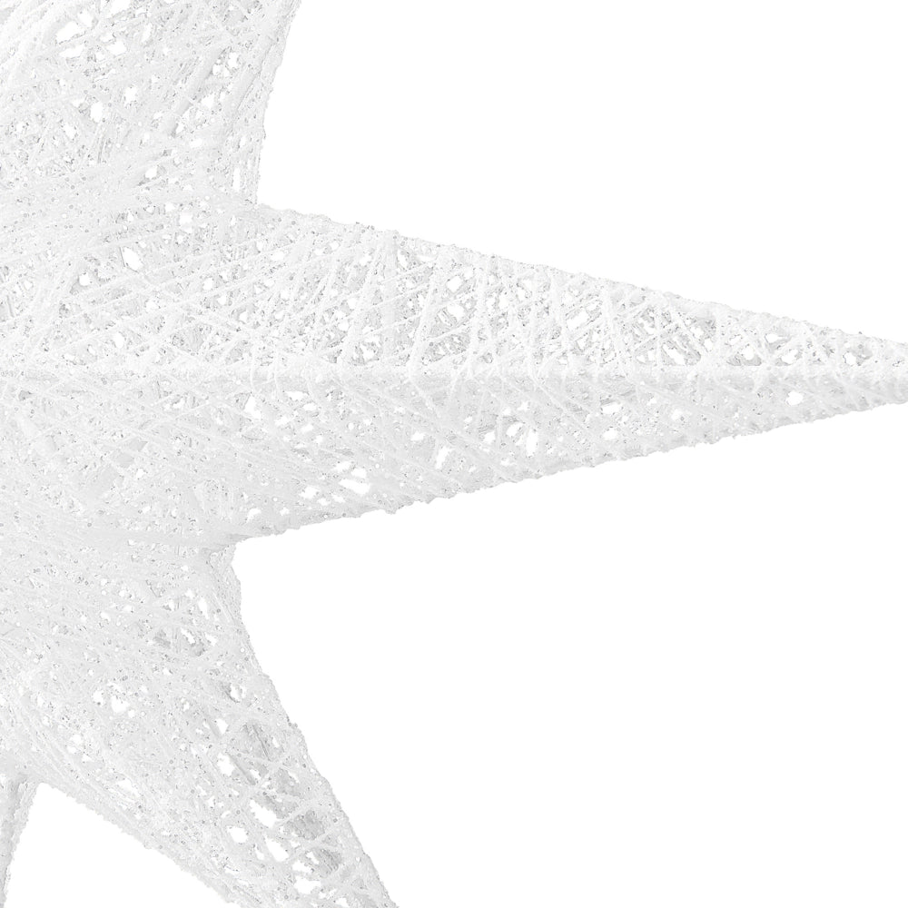 Moderna Decorazione da Esterno Orso Polare con Luci LED Bianco