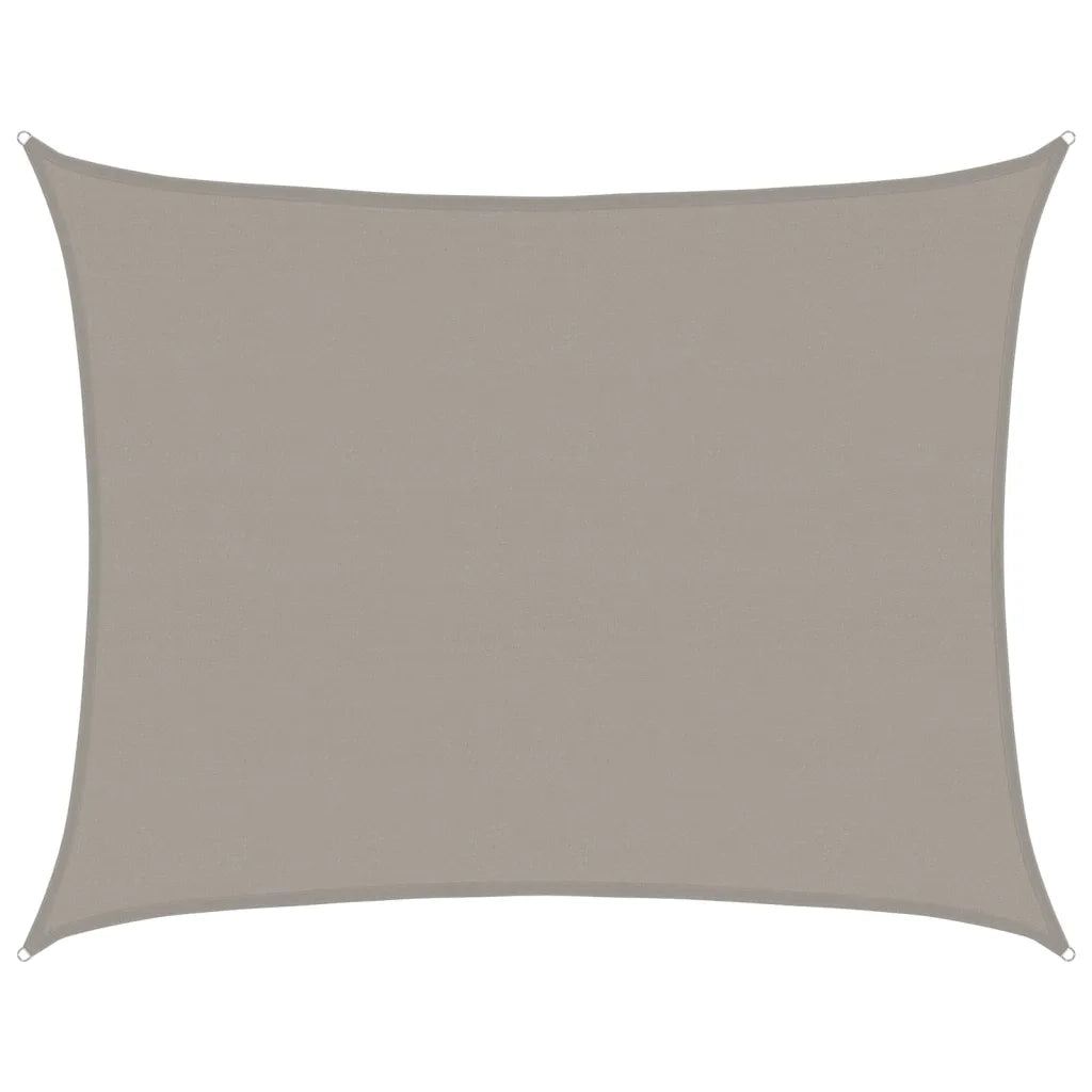 Vela Parasole 160 g/m² Rettangolare Grigio Chiaro 6x7 m in HDPE 4001996