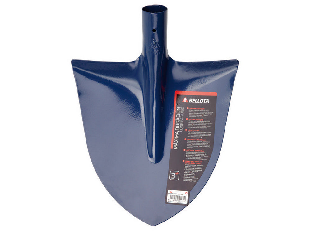 badile a punta in acciaio temperato verniciato  mm. 290x300 cod:ferx.vit768