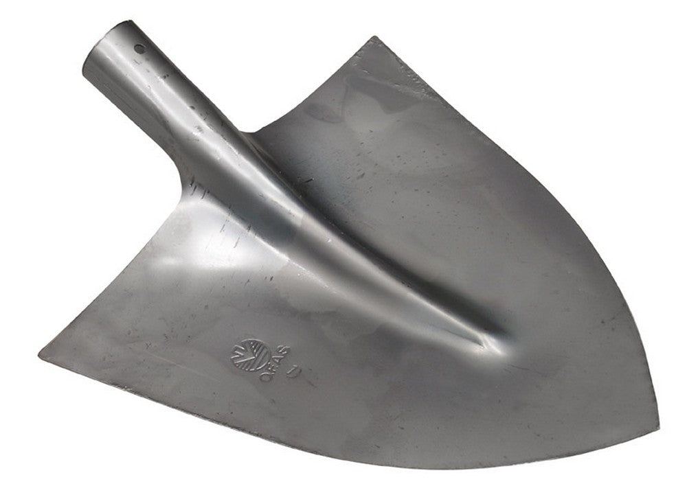 badile a punta in acciaio stampato con rinforzo mm. 290x300 (n¦ 1) cod:ferx.vit3024