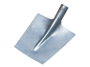 badile a punta quadra in acciaio stampato mm. 245x255 (n¦ 2) cod:ferx.vit37441