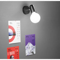 SPOT PUNTO NERO E27 9,5X8X12CM.