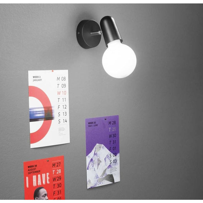 SPOT PUNTO NERO E27 9,5X8X12CM.