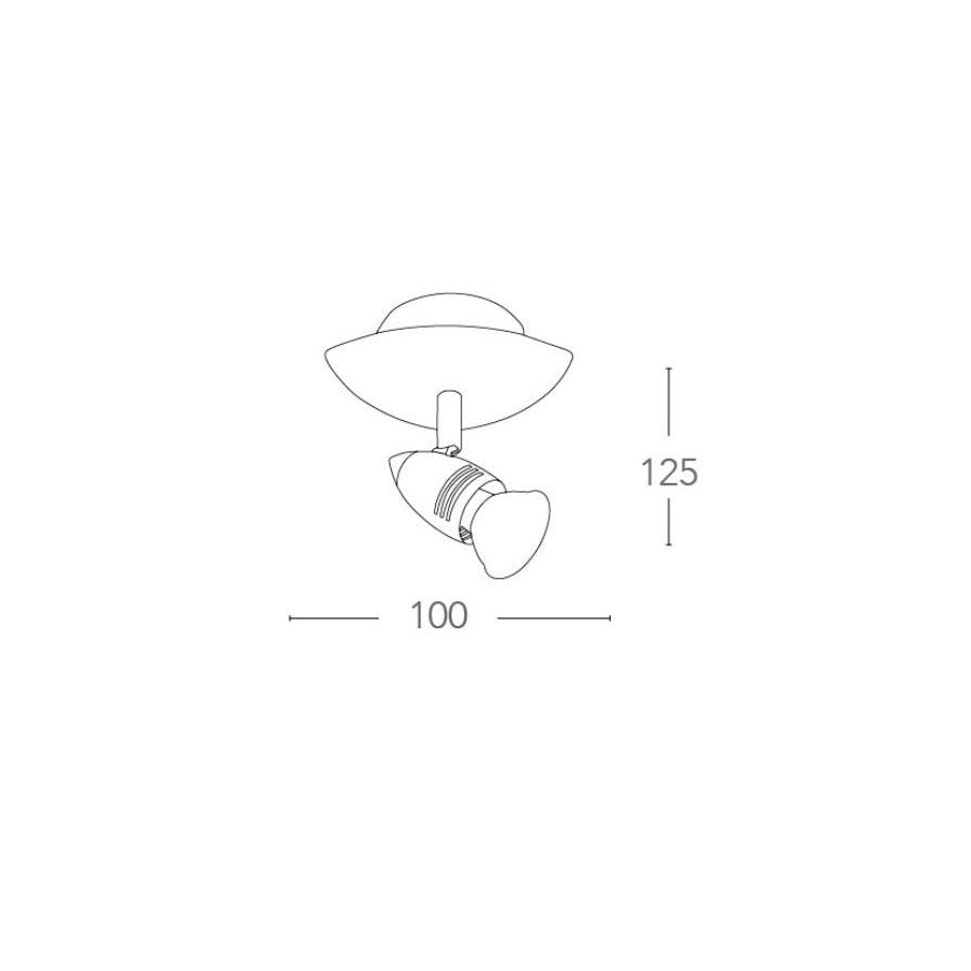 SPOT SUNNY NIKEL 1XGU10 50W INCLUSA