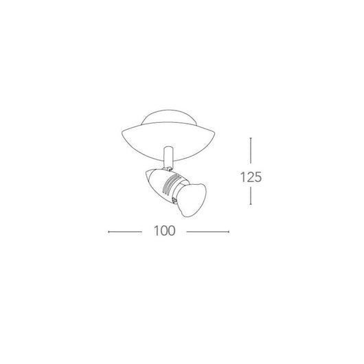 SPOT SUNNY NIKEL 1XGU10 50W INCLUSA