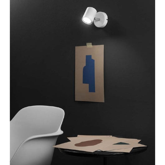 SPOT ZERO BIANCO GU10 8XH12CM.