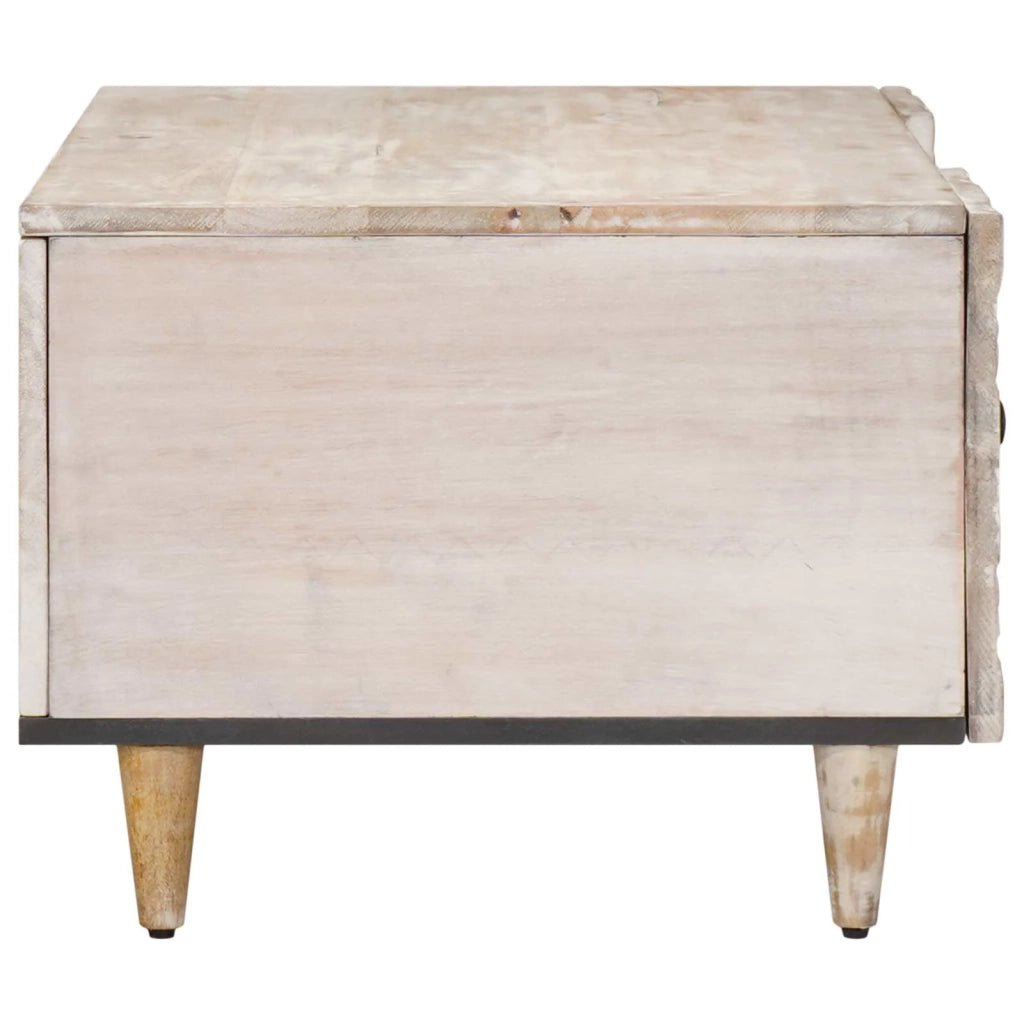 Tavolino da salotto Bianco 100 x 54 x 40 cm