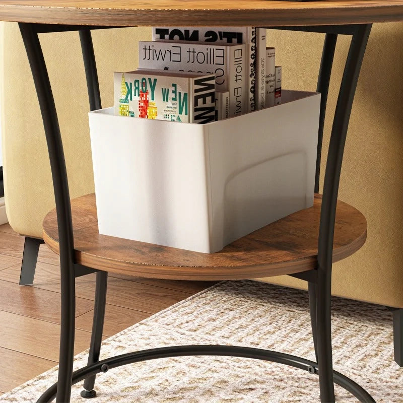 Tavolino da Salotto Marrone 55x55x55 cm Ideale per Soggiorno