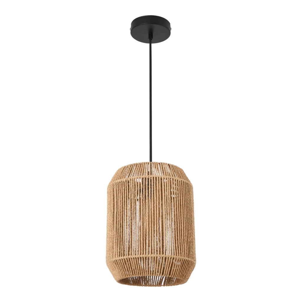 Lampada a Sospensione Reading con Paralume fatto con Corda - lux.pro