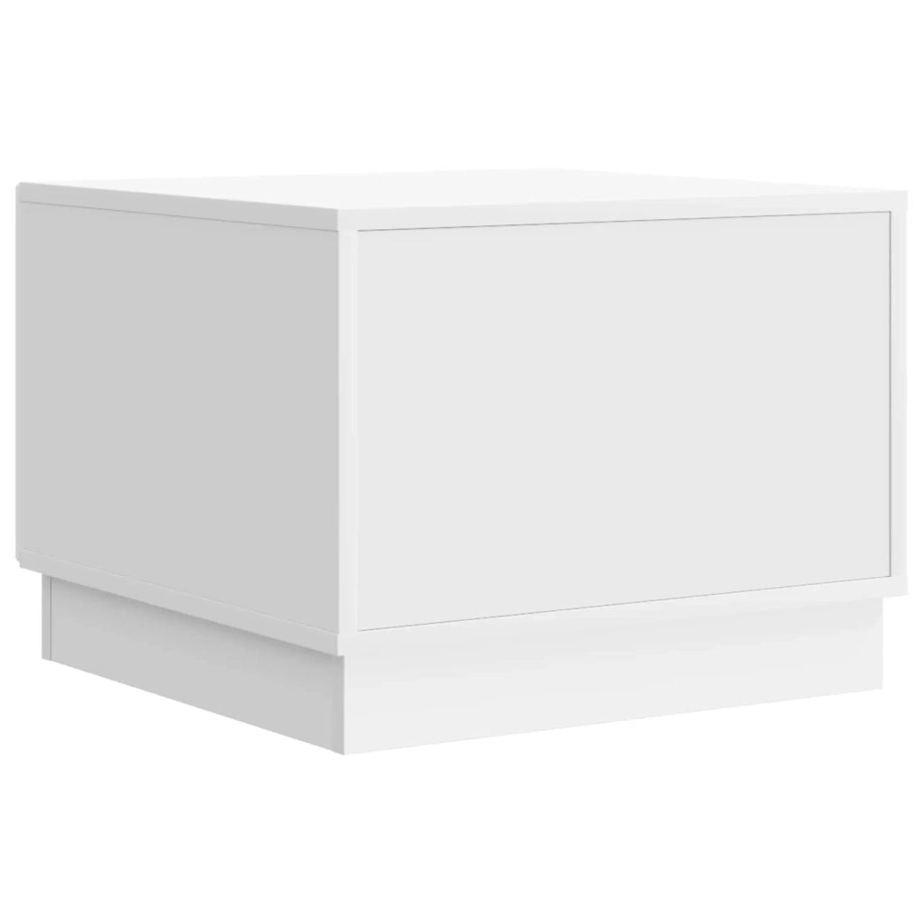 Tavolino da salotto Bianco 49 x 50 x 37 cm Legno ingegnerizzato 895425