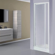 Box Porta Doccia in Acrilico - 1 lato, Apertura Battente Reversibile - Misura: 90 x h185 (AdattabilitÃ  88-93cm)