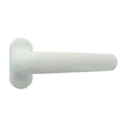 MANIGLIA P/PORTA IN ALLUMINIO BIANCO RAL9010