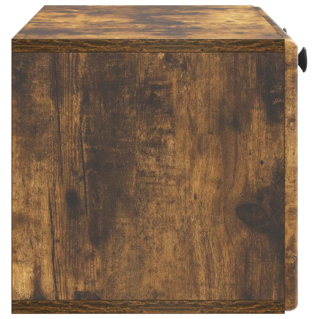 Mobile Porta TV da Muro 78,5 x 31 x 30 cm Rovere Fumo 899230