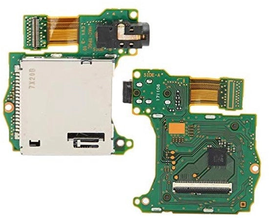 Accessorio di Riparazione per Slot di Cartucce di Gioco - Host per Cartucce di Gioco - Accessorio di Riparazione - Materiale Metallo/ABS - Dimensioni 4,2x3,8x0,5 cm - 1 Pezzo - Caricatore di Gioco