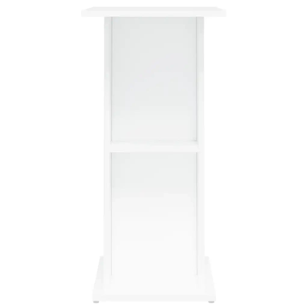 Supporto per Acquario Bianco 60,5x36x72,5 cm Legno Multistrato