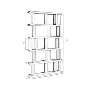 Ripiano in legno di noce