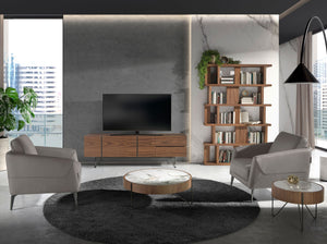 Ripiano in legno di noce