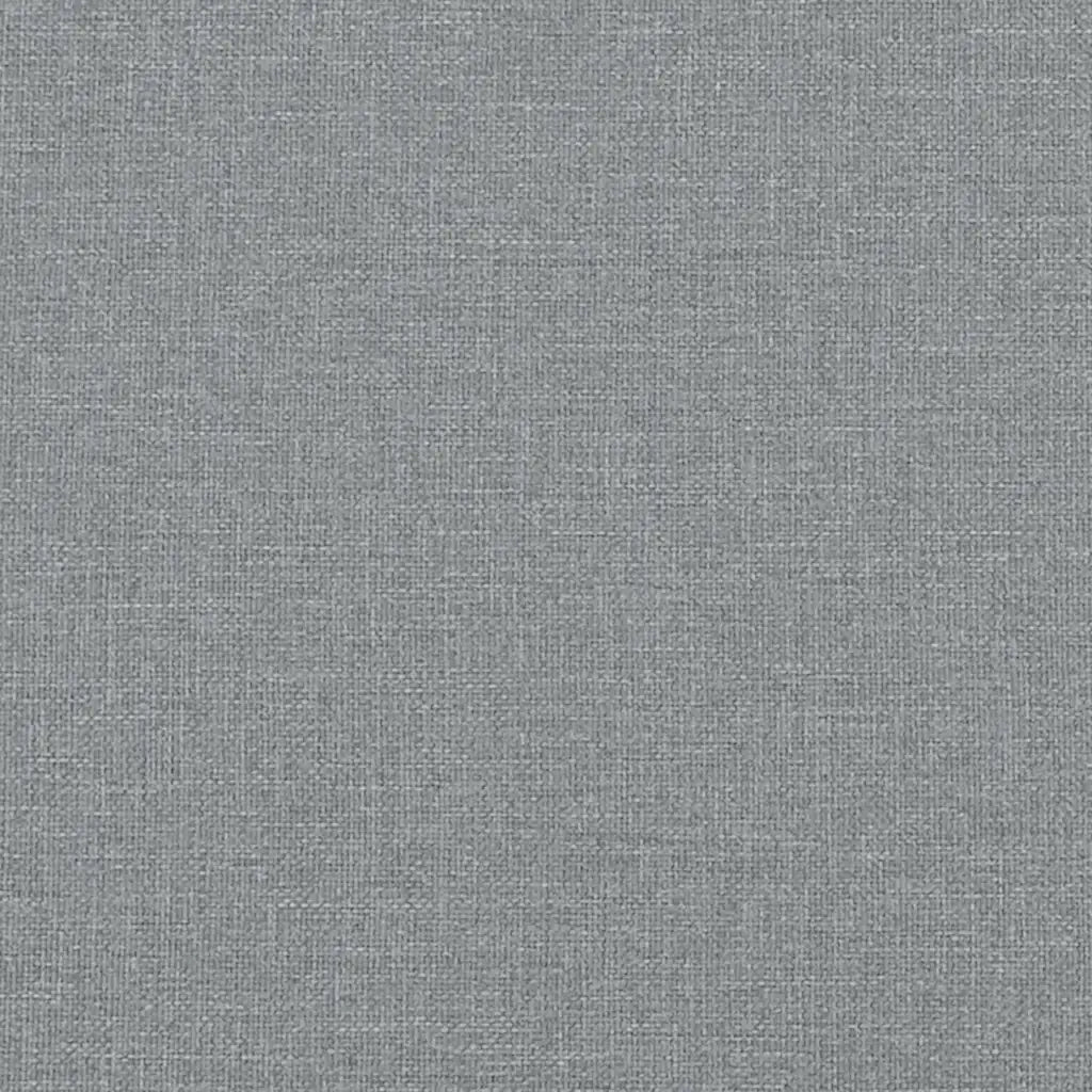 Chaise Longue con Cuscini Grigio Chiaro in Tessuto CFW2691580