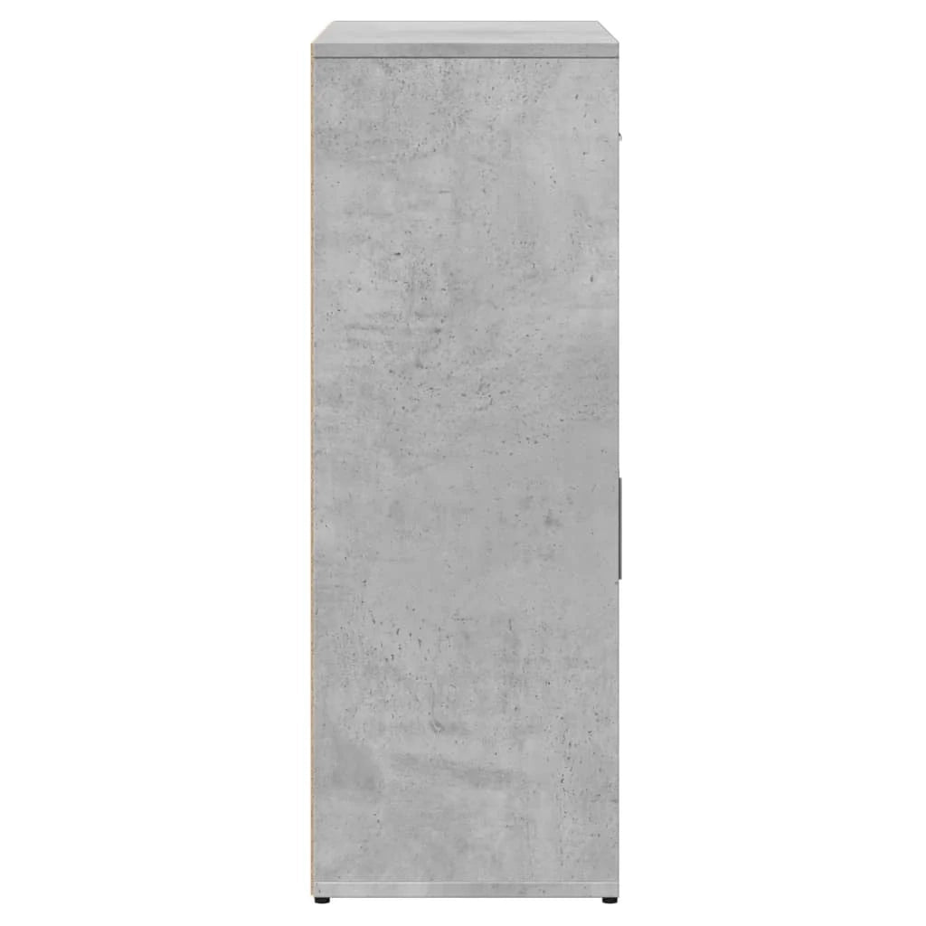 Buffet credenza cassettiera mobiletto mobile contenitore organizer per cucina soggiorno salotti set da 2 60 x 30 x 84 cm legno ingegnerizzato grigio 02_0036855