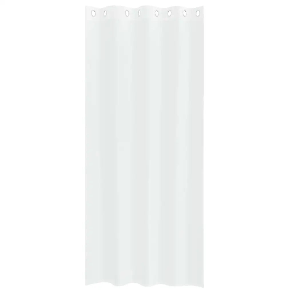 Tenda in Velo 2 pz Bianco 225 x 140 cm Poliestere 4107984