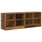 Armadietto per letto 2 pz Legno antico 66 x 33 x 48 cm CFW5218305