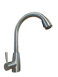 Miscelatore per cucina in acciaio inox con doccia estraibile alta qualità