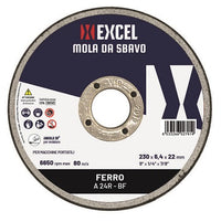 MOLA ABRASIVA EXCEL TAGLIO FERRO 115X2,5X22,23 confezione da PEZZI 10