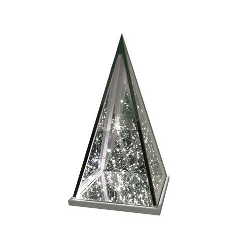 PIRAMIDI 3D 20CM LED X INT.BATT   -20002