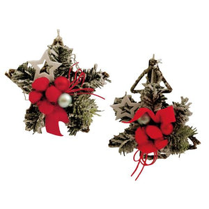 FUORIPORTA DECORI ROSSI 20CM      -23424