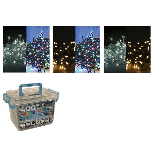 LUCI NATALE 400 LED 2IN1 BIAN-MULT-20555