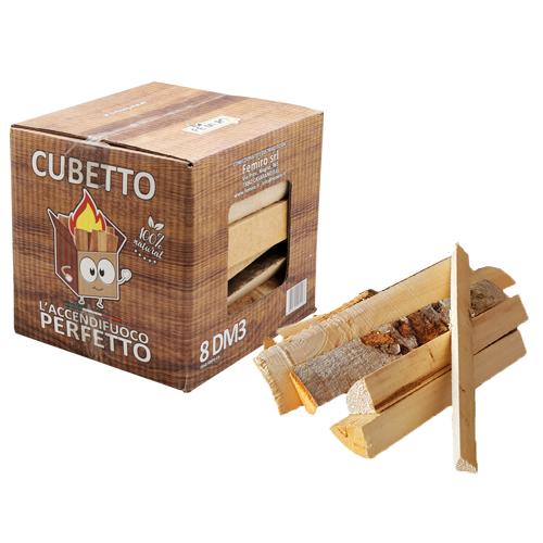 LEGNETTI ACCENDIF. CUBETTO DM3 8