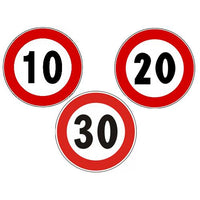 SEGNALI LIMITE DI VELOCITA' 20 KM/H