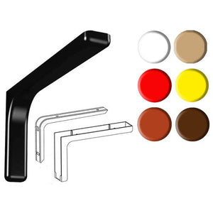 MENSOLE RICOPER.PLAS.ROSSA CM 24 CF 2 PZ