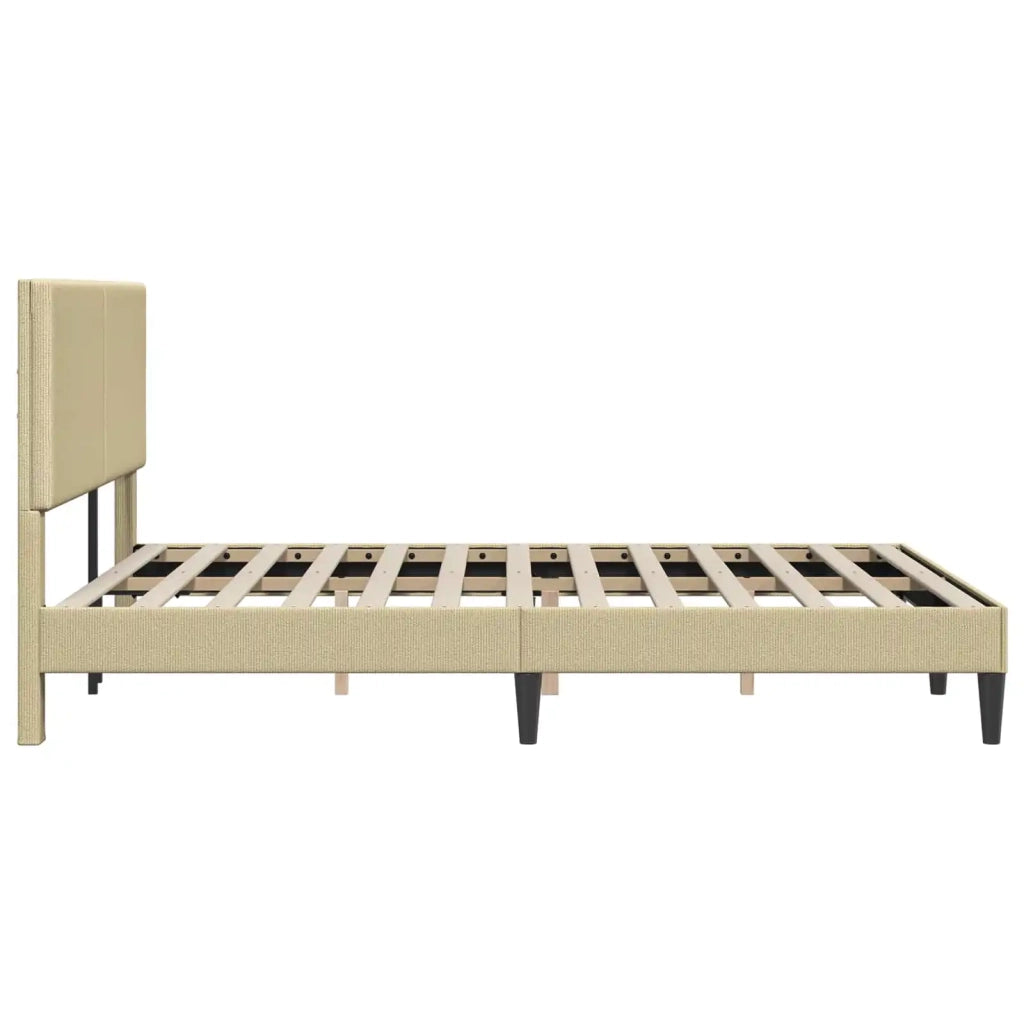 Struttura del letto Grigio Verde Chiaro 120 x 190 cm 42027723