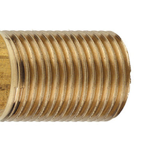 Vite doppia prolungata ottone giallo 1/2