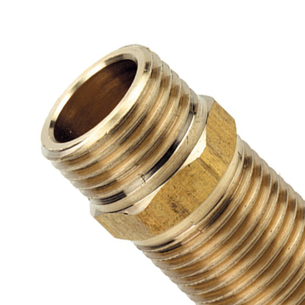 Vite doppia prolungata ottone giallo 1/2