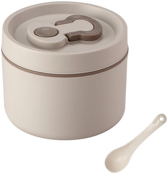 Contenitore termico 650ml, contenitore in acciaio inossidabile per mantenere caldo/freddo, zuppa, contenitore termico con manico a forma di anello, contenitore termico per bambini, scuola, ufficio, esterno