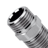 Vite doppia prolungata cromata 1/2