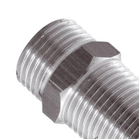 Vite doppia prolungata cromata 1/3 mm 50