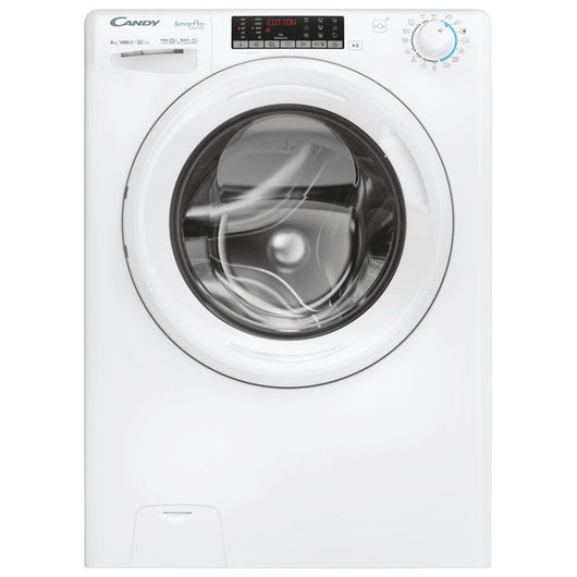 Candy, Lavatrice Carica Frontale, 8 kg, 1400 Giri, Inverter, Smart Pro CSO486TWM6-1-S