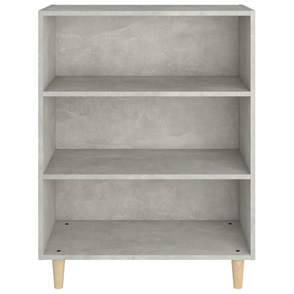 Credenza Grigio Cemento 69,5x32,5x90 cm in Legno Multistrato cod mxl 26227