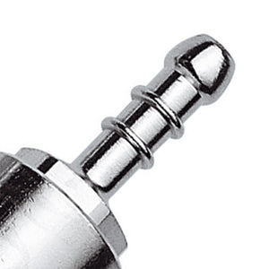 Portagomma dritto diam. 9 f. 1/2