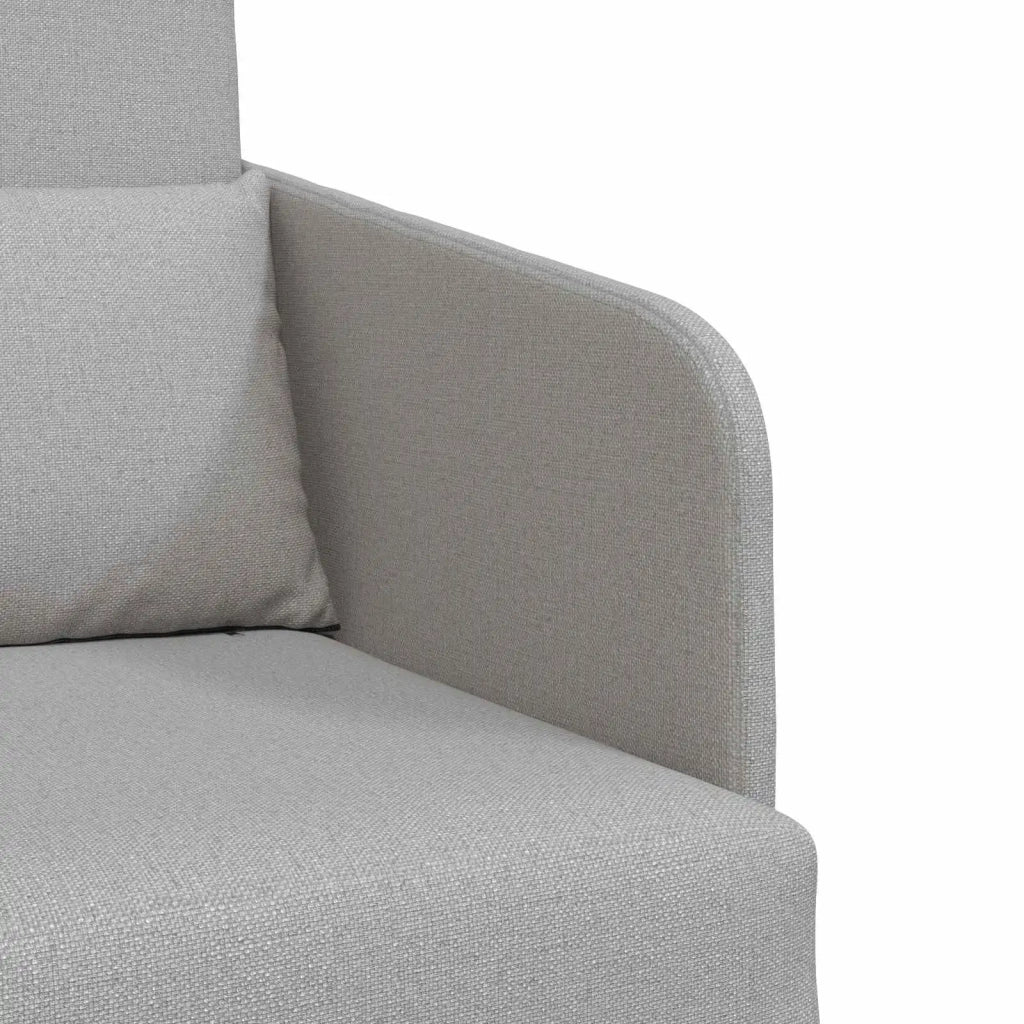 Divano letto-Sofa Letto-Daybed Grigio Nuvola 65 x 80 x 83 cm Tessuto