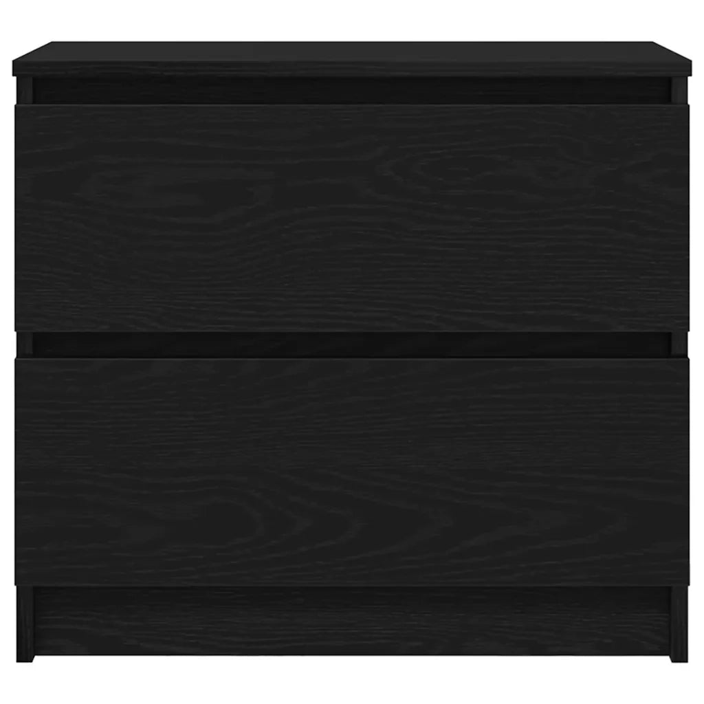 Mobile porta TV con pratico vano contenitore 60 x 35 x 54 cm stile moderno soggiorno/camera da letto legno composito nero 02_0051727