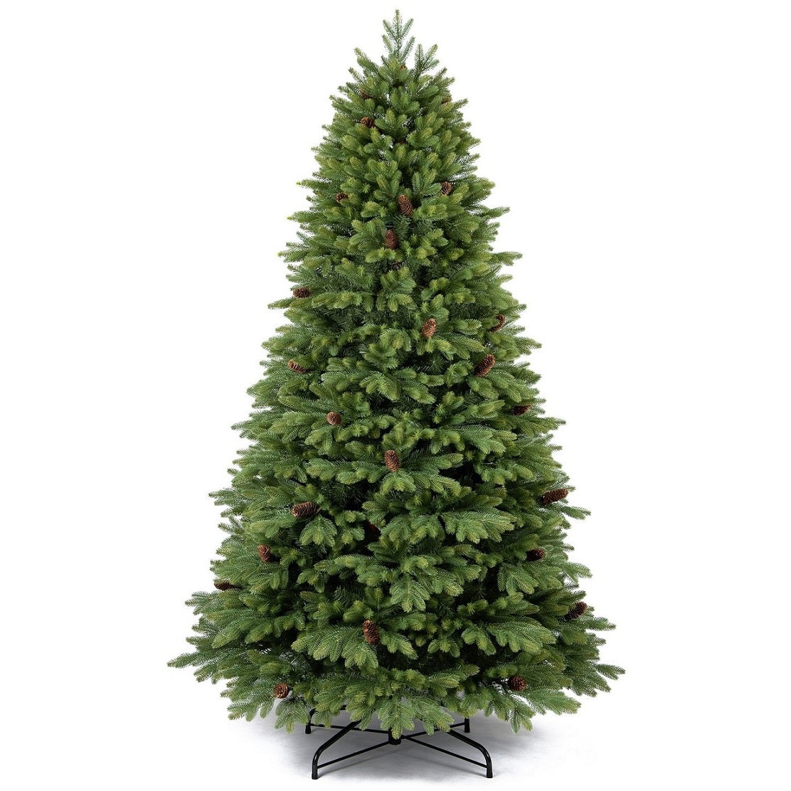 ALBERO GREEN 2066 RAMI IN PVC H240CM CON PIGNE.